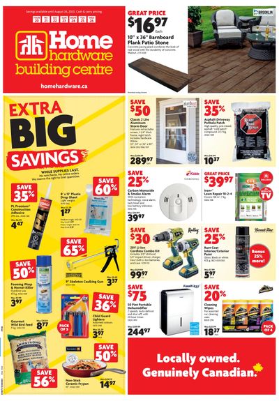 Home Hardware Building Centre (ON) Flyer August 20 to 26