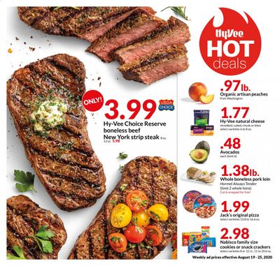 Hy-Vee (IA, IL, KS, MN, MO, NE, SD, WI) Weekly Ad August 19 to August 25