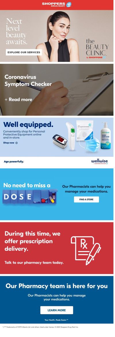 Shoppers Drug Mart (ON) Flyer August 22 to 27