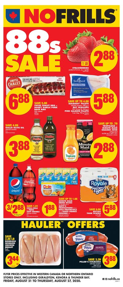 No Frills (West) Flyer August 21 to 27