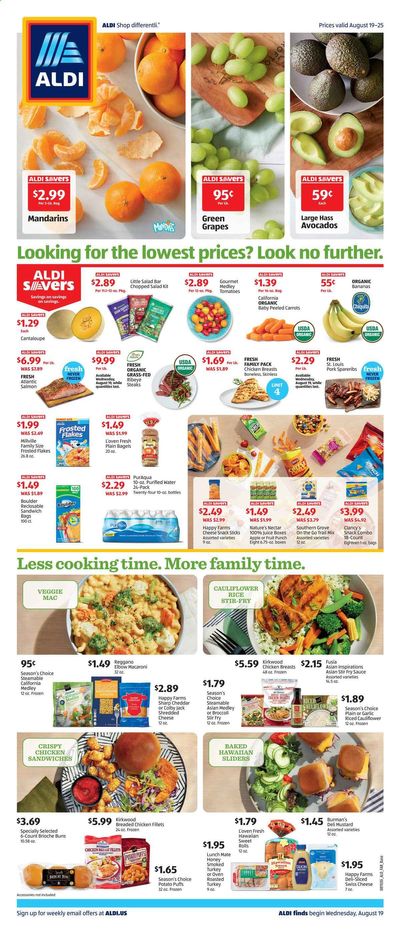 ALDI (MN, WI) Weekly Ad August 19 to August 25