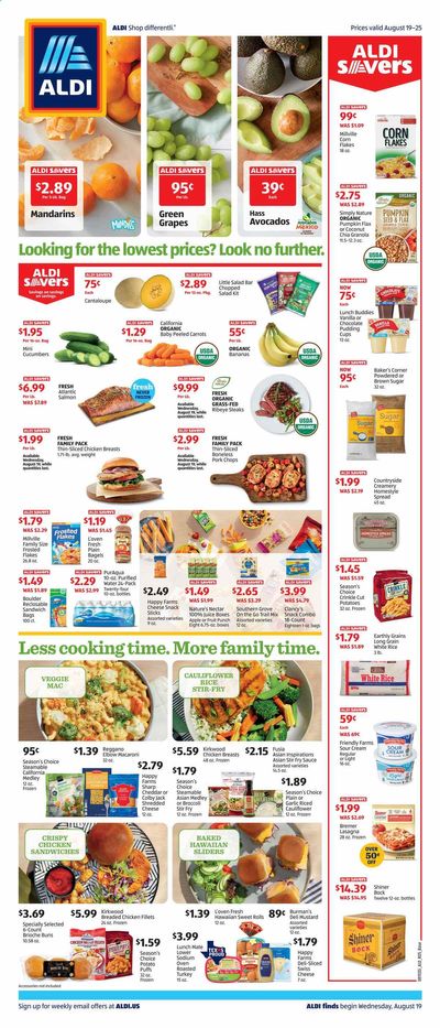ALDI (TX) Weekly Ad August 19 to August 25
