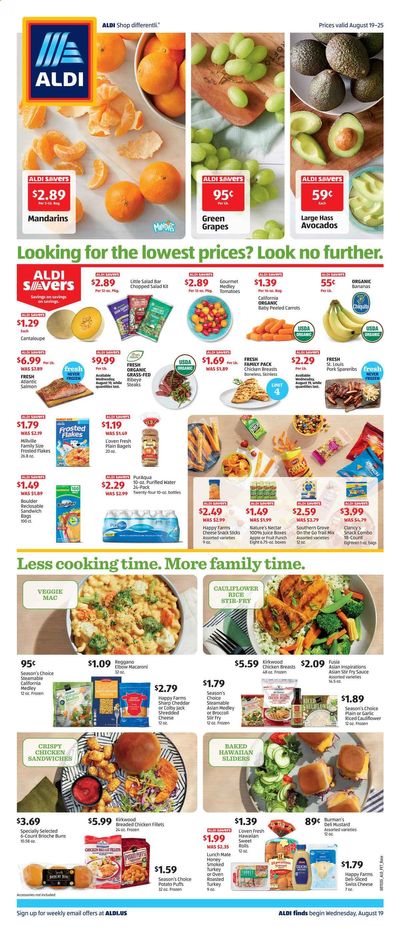 ALDI (NC, VA) Weekly Ad August 19 to August 25