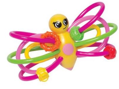 Manhattan Toy Winkel Butterfly Rattle And Sensory Teether Baby Toy For $5.00 At Walmart Canada