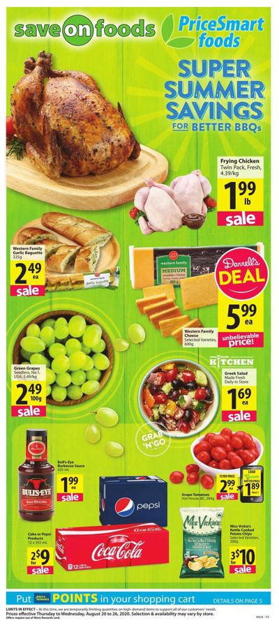 PriceSmart Foods Flyer August 20 to 26