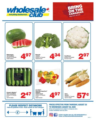 Wholesale Club (ON) Flyer August 20 to 26