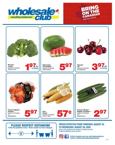 Wholesale Club (West) Flyer August 20 to 26