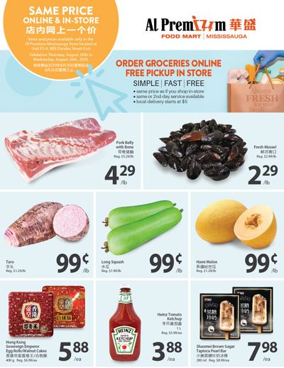 Al Premium Food Mart (Mississauga) Flyer August 20 to 26