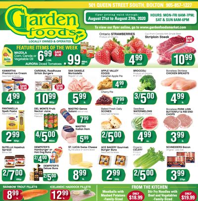 Garden Foods Flyer August 21 to 27