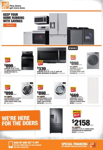 The Home Depot Weekly Ad August 20 to August 27