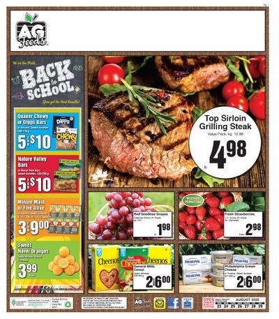 AG Foods Flyer August 23 to 29