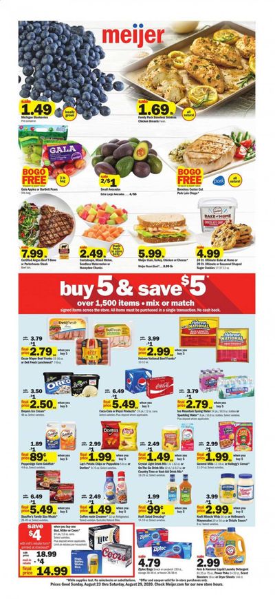 Meijer (OH) Weekly Ad August 23 to August 29