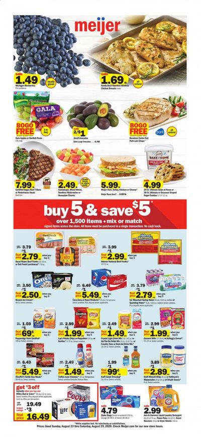 Meijer (WI) Weekly Ad August 23 to August 29