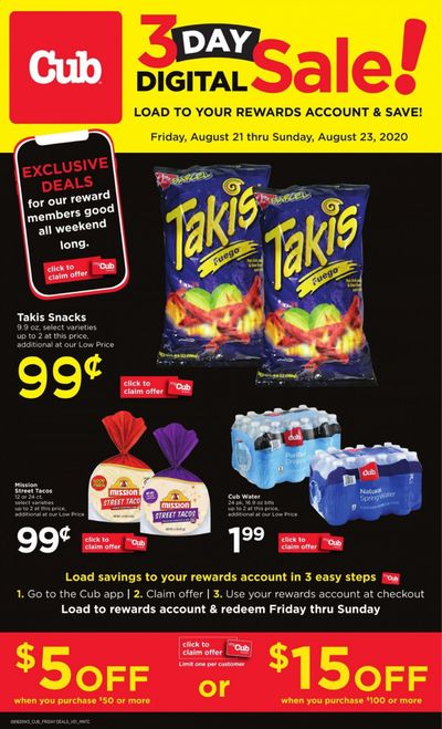 Cub Foods Weekly Ad August 21 to August 23