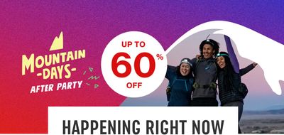 MEC Canada Mountain Day Sale: Save up to 60% off Outdoor Gear