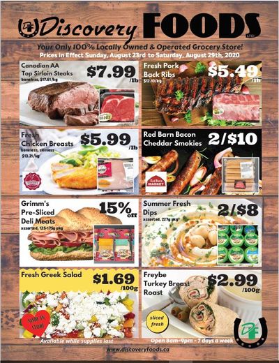 Discovery Foods Flyer August 23 to 29
