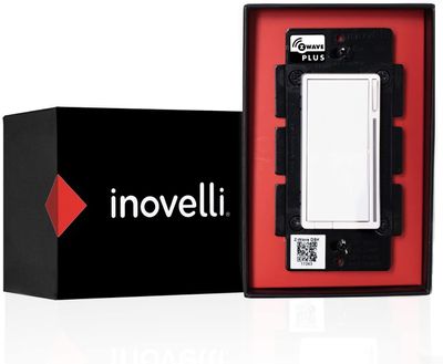 Inovelli Z-Wave Dimmer Switch (Black Series) | No Neutral ZWave Switch | Repeater, 3-Way Smart Switch Technology On Sale for $32.50 (Save $11.90) at Amazon Canada