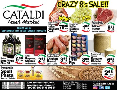 Cataldi Fresh Market Flyer September 11 to 17