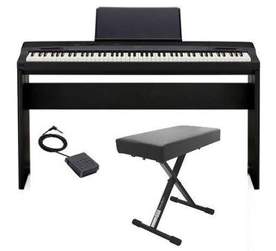 Casio PX160BK Privia 88 Note Weighted Keys Hammer Action Digital Piano with Stand, Pedal and Bench (PX160BK) For $649.00 At Visions Electronics Canada