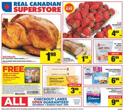 Real Canadian Superstore (ON) Flyer September 12 to 18
