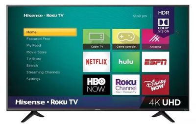 Hisense 55" TV (55R6040F) For $229.99 At Target Canada