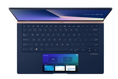 Asus UX434FL-DB77 ZenBook 14 Ultra Slim Laptop 14 "FHD NanoEdge Bezel, i7-8565U, 16GB, 512GB SSD, GeForce MX250, ScreenPad 2.0 For $1299.00 At Amazon Canada