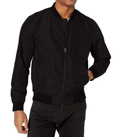 Amazon Essentials Men's Lightweight Bomber Jacket For $36.40 At Amazon Canada