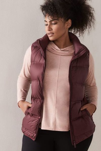 Packable Down Vest For $49.50 At Addition Elle Canada