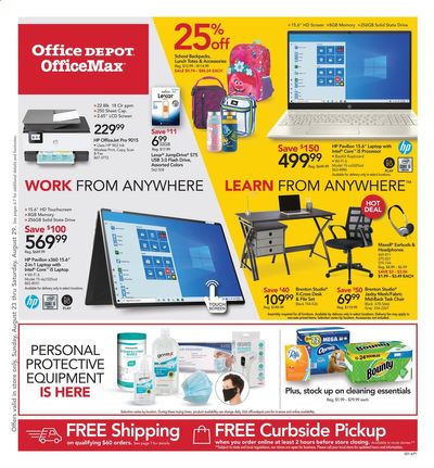 Office DEPOT Weekly Ad August 23 to August 29