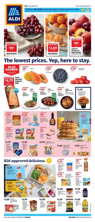 ALDI (NY, PA) Weekly Ad August 23 to August 29
