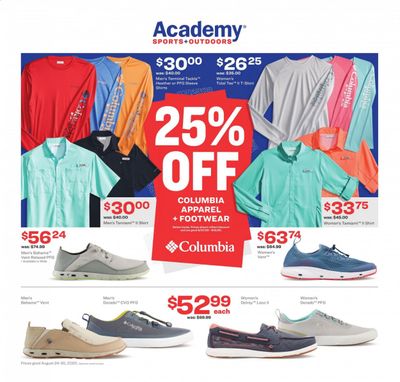 Academy Sports Weekly Ad August 24 to August 30