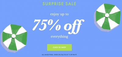 Kate Spade Canada Surprise Sale: Save 75% off Everything + FREE Shipping + More Deals