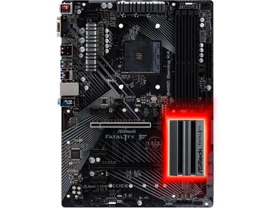 ASRock Fatal1ty B450 GAMING K4 AM4 AMD B450 SATA 6Gb/s USB 3.1 HDMI ATX AMD Motherboard on Sale for $144.99 (Save  $25.00) at Newegg Canada