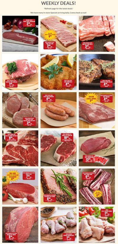 Robert's Fresh and Boxed Meats Flyer August 25 to 31