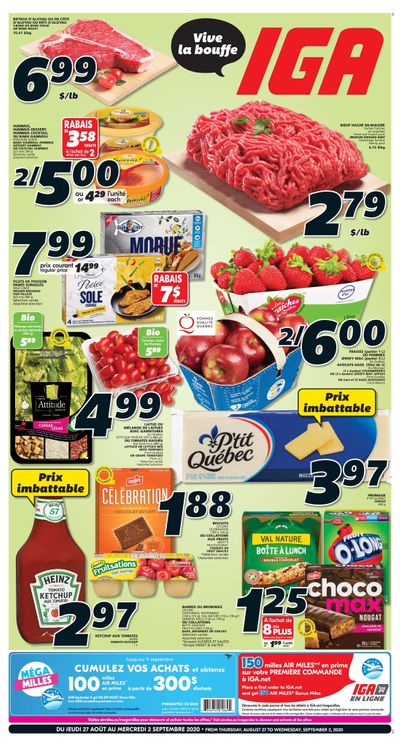 IGA (QC) Flyer August 27 to September 2