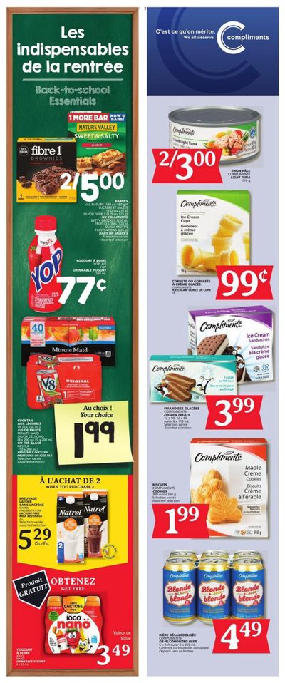 Coop IGA Flyer August 27 to September 2 Coop IGA Flyer August 27 to September 2