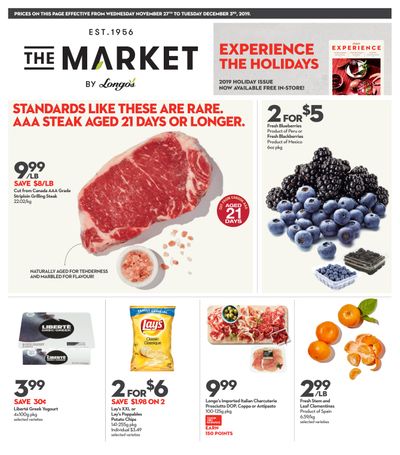 The Market by Longo's Flyer November 27 to December 3