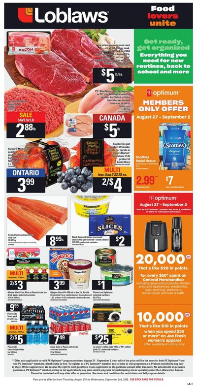 Loblaws (ON) Flyer August 27 to September 2