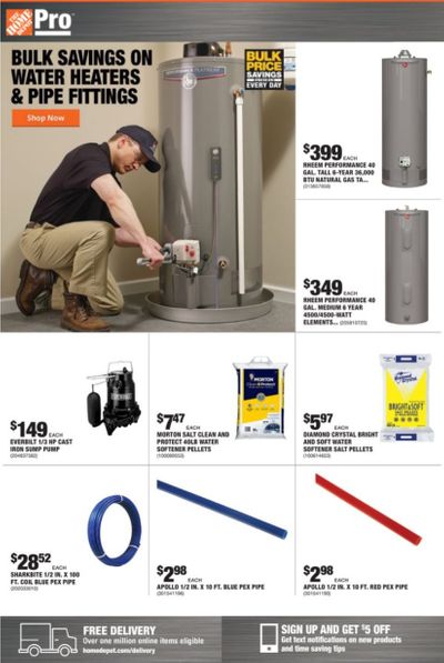 The Home Depot Weekly Ad August 24 to August 31