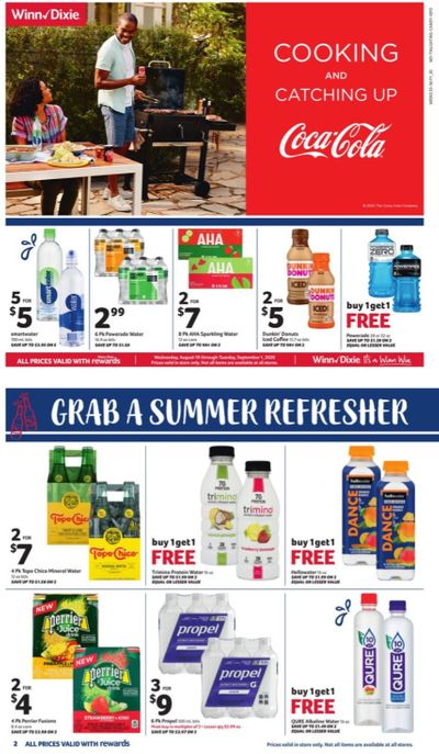 Winn Dixie Weekly Ad August 19 to September 1