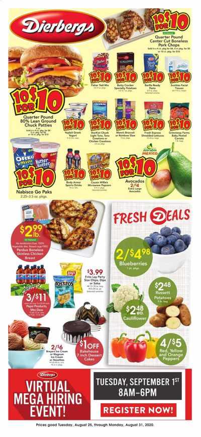 Dierbergs (IL, MO) Weekly Ad August 25 to August 31