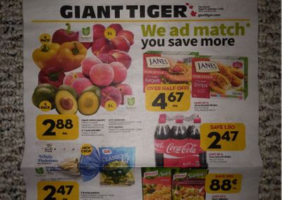 Ontario Flyer Sneak Peeks: Giant Tiger And Walmart Ontario