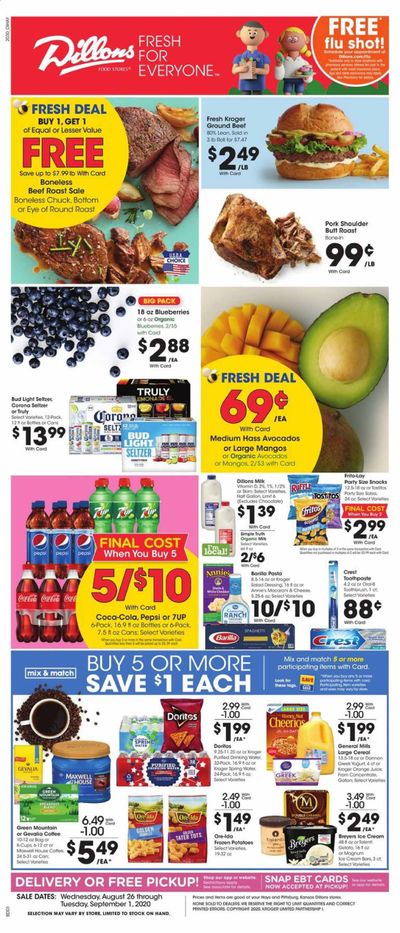 Dillons Weekly Ad August 26 to September 1