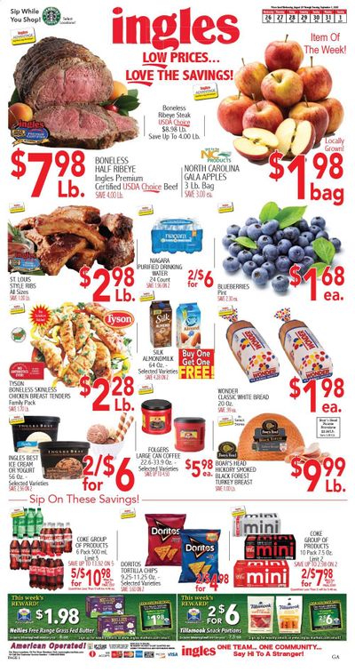 Ingles Weekly Ad August 26 to September 1