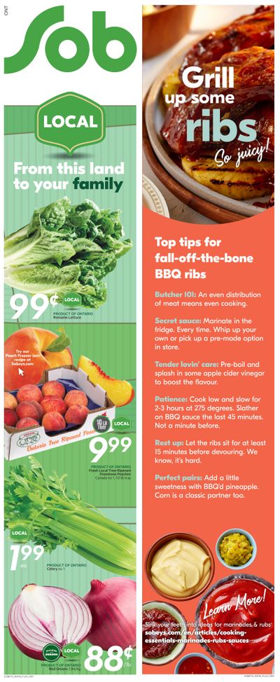 Sobeys (ON) Flyer August 27 to September 2