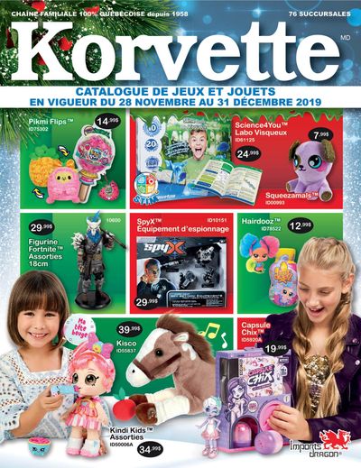 Korvette Toys Catalogue November 28 to December 31