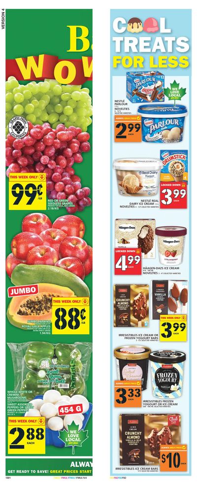 Food Basics (GTA, Kitchener and London Area) Flyer August 27 to September 2
