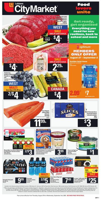 Loblaws City Market (West) Flyer August 27 to September 2