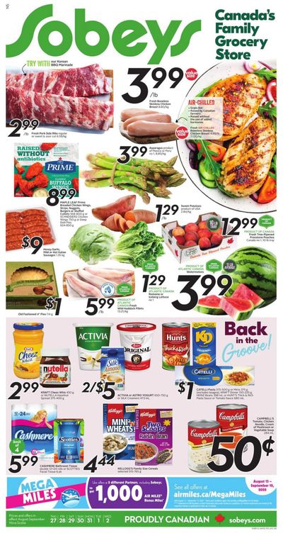 Sobeys (Atlantic) Flyer August 27 to September 2