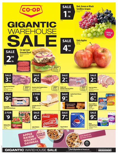 Co-op (West) Food Store Flyer August 27 to September 2